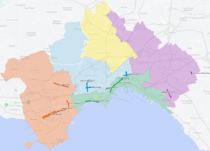 Mappa degli interventi
