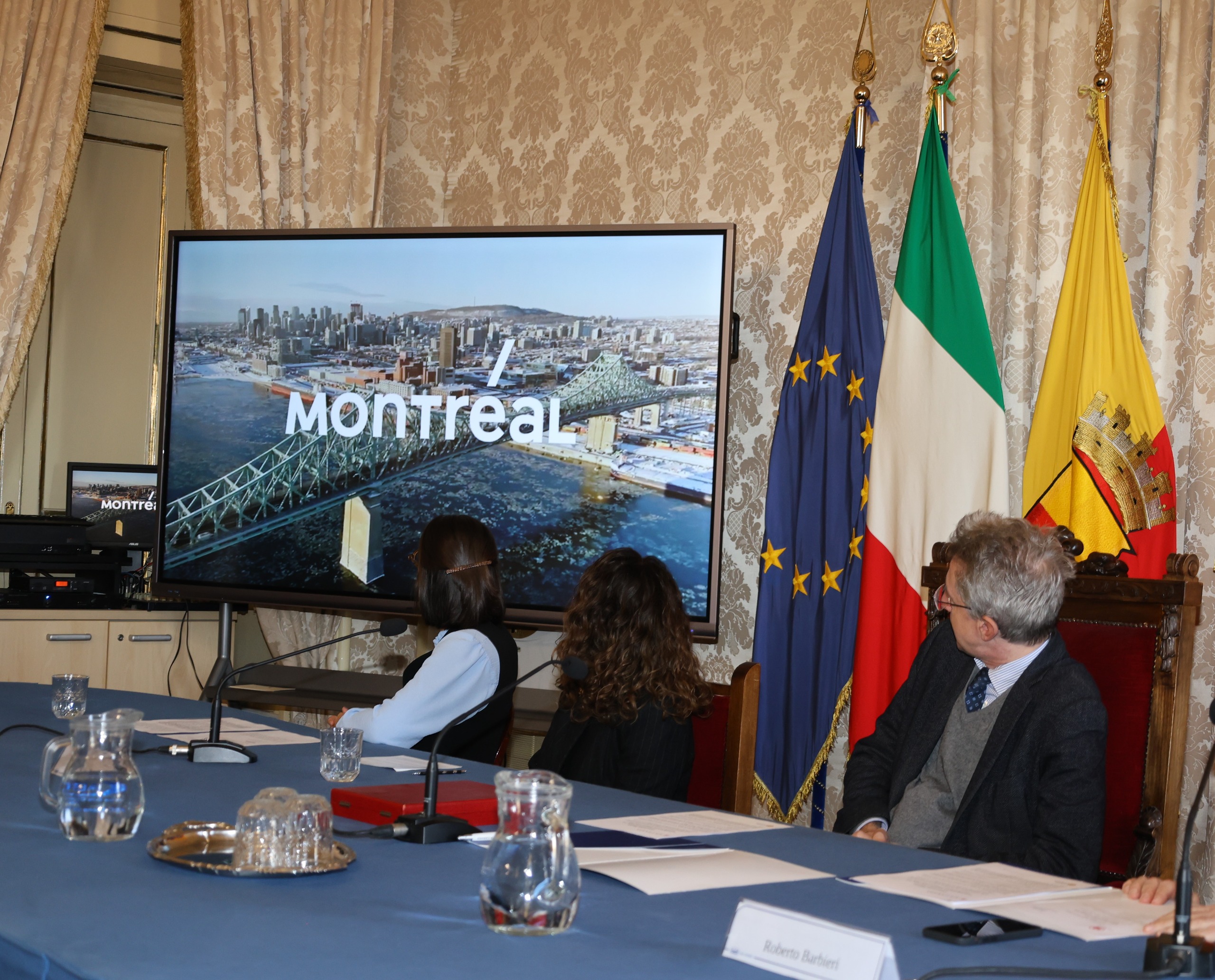 Presentazione volo diretto Napoli-Montreal