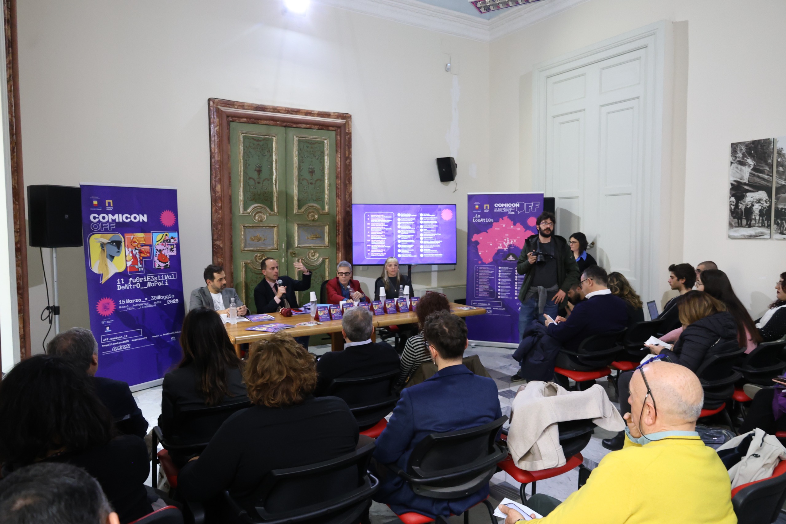 COMIC(ON)OFF 2025 - Il fuori festival dentro Napoli