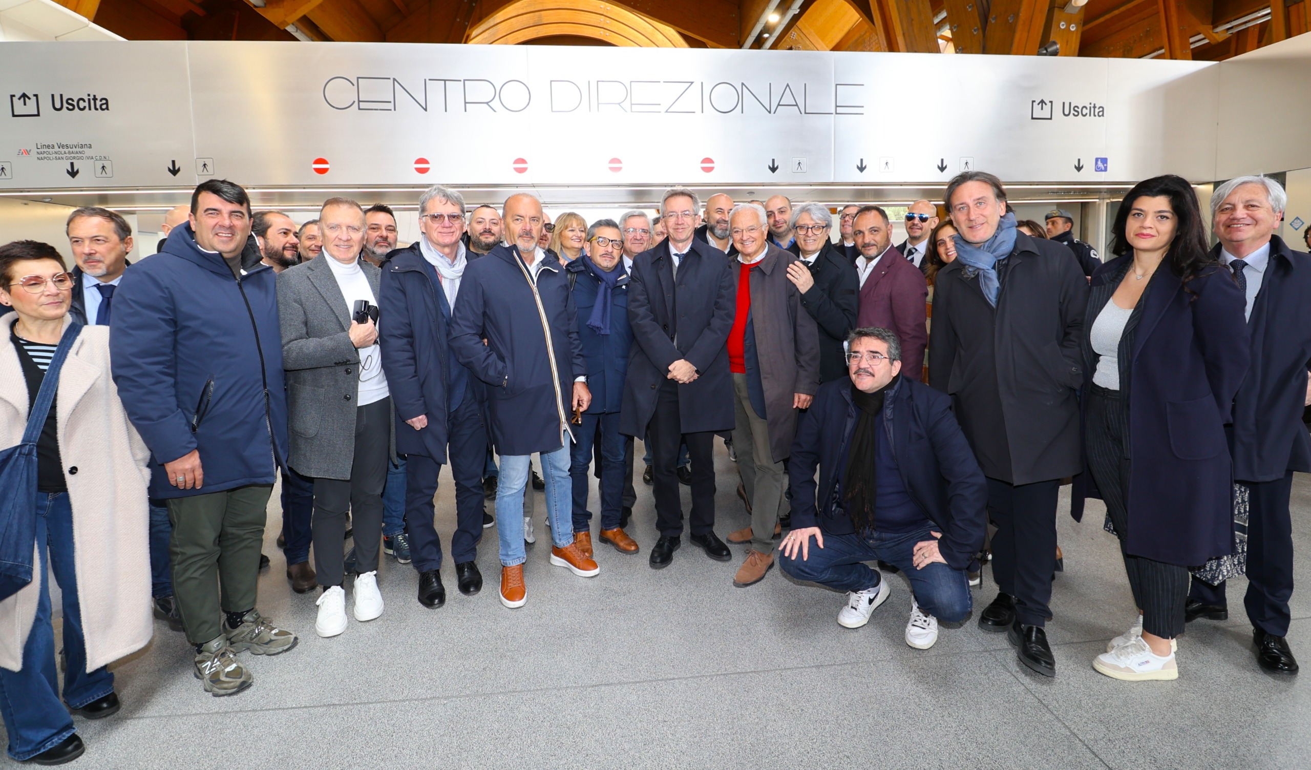 Linea 1, apertura stazione Centro Direzionale