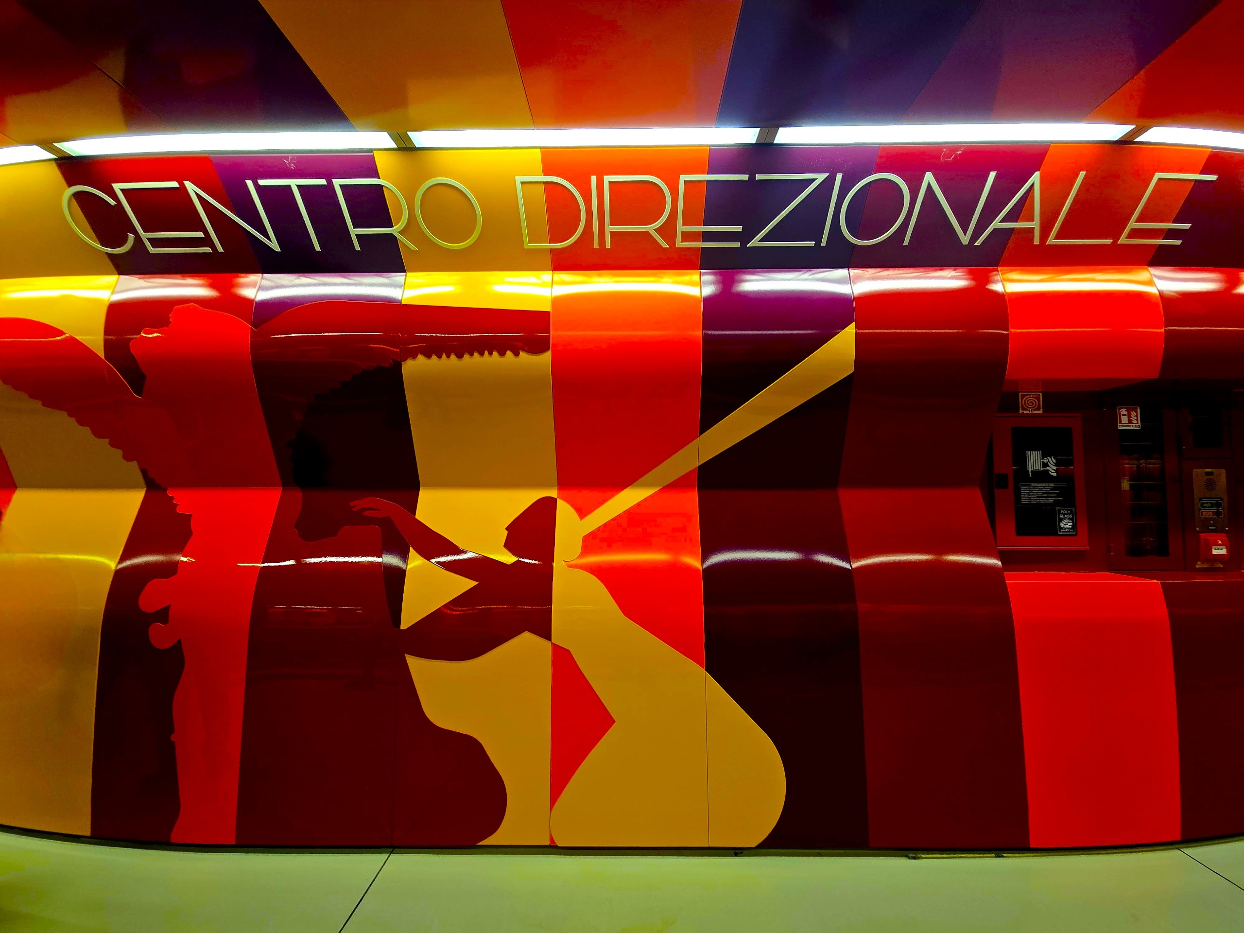 Linea 1, apertura stazione Centro Direzionale