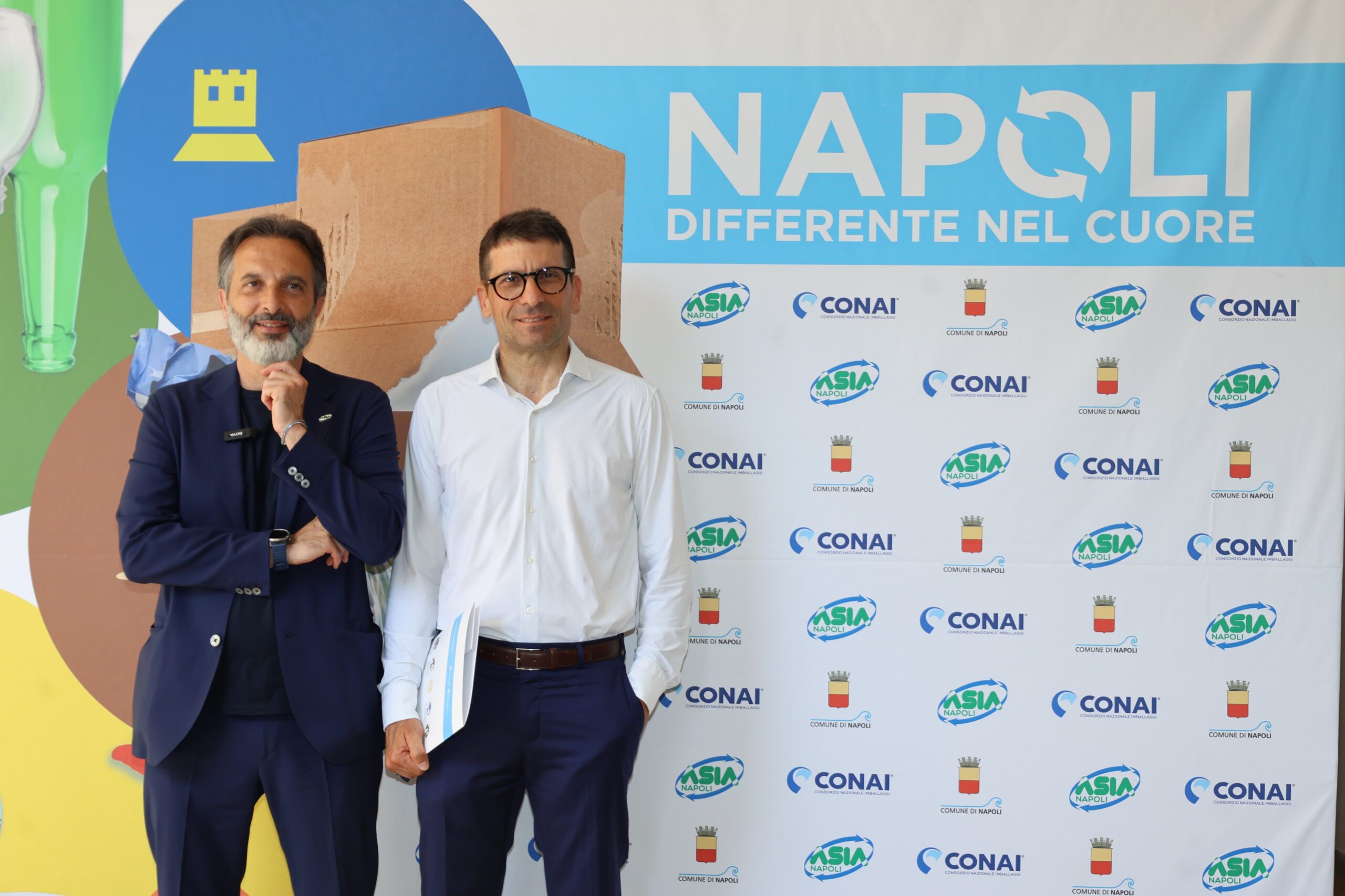 Fondazione Foqus, conferenza stampa raccolta differenziata