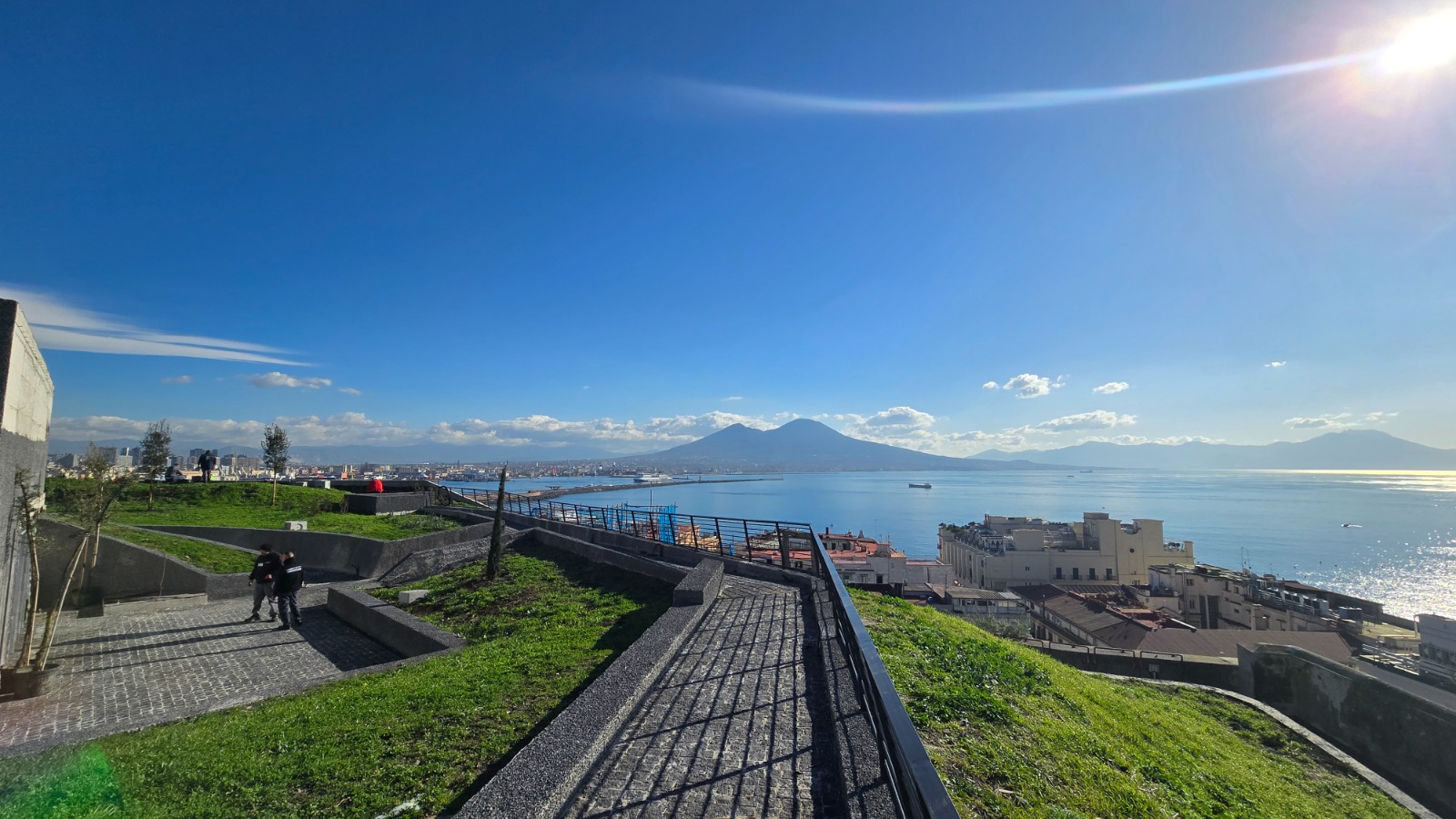 Entra in funzione l'ascensore di monte Echia