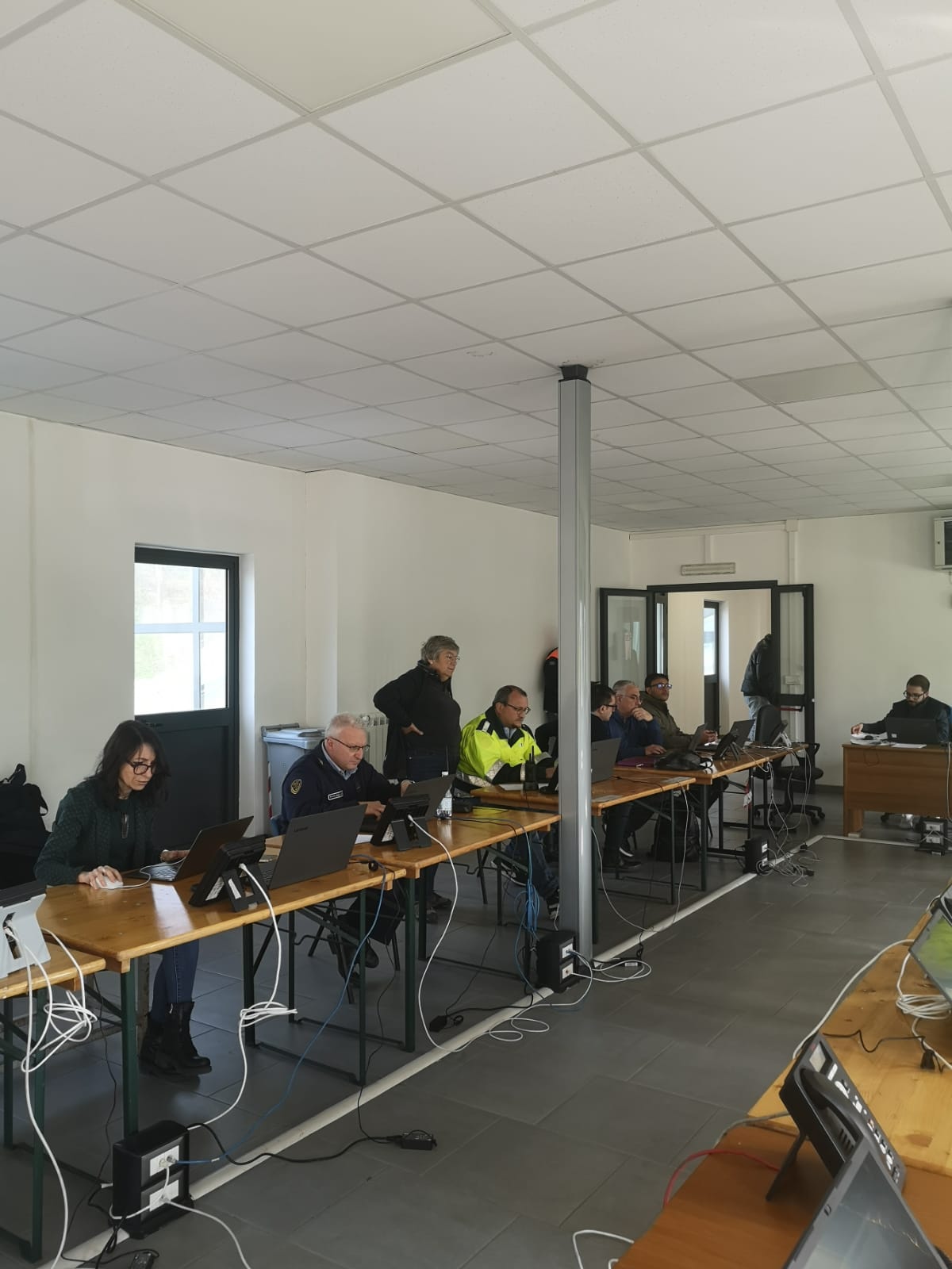 Bradisismo: esercitazione della protezione civile