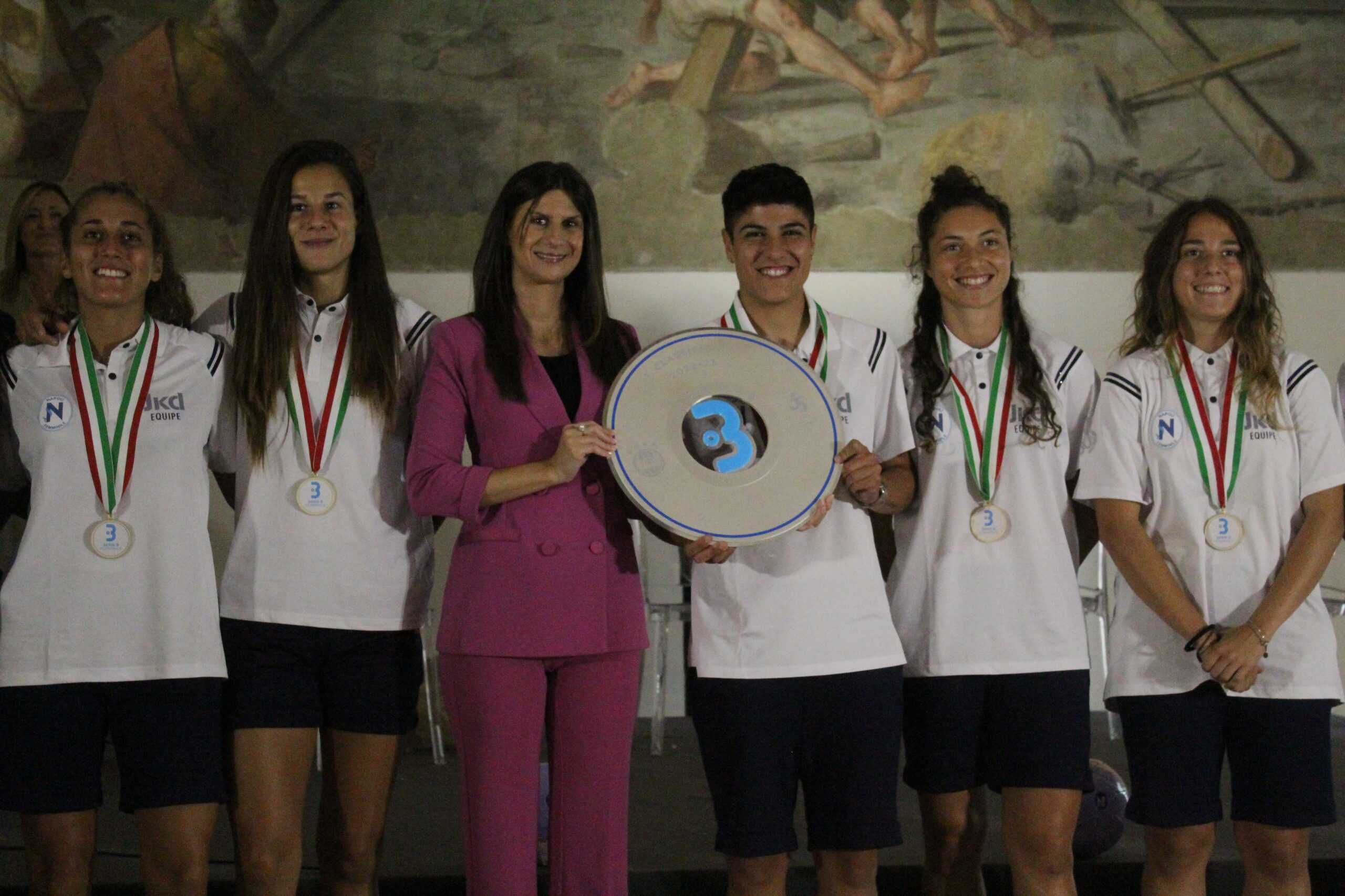 Napoli femminile in serie A, presentata a san Domenico maggiore