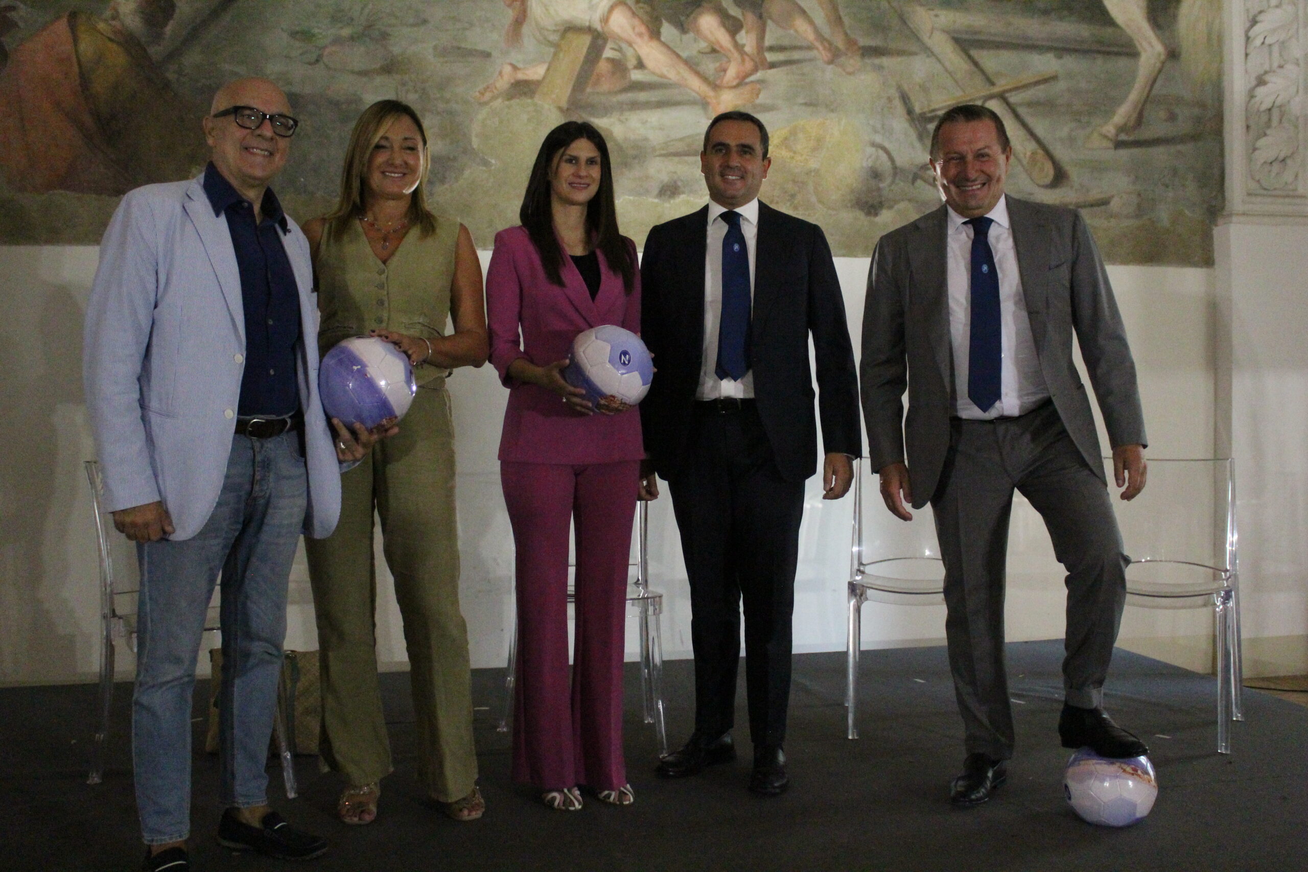 Napoli femminile in serie A, presentata a san Domenico maggiore