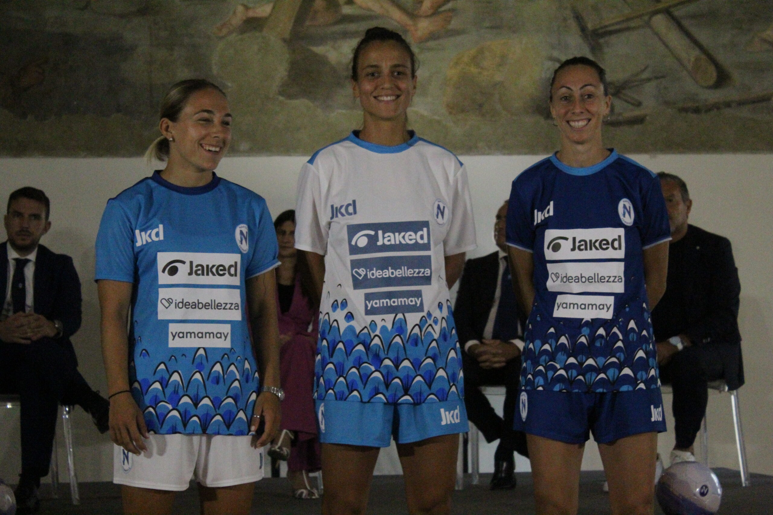 Napoli femminile in serie A, presentata a san Domenico maggiore