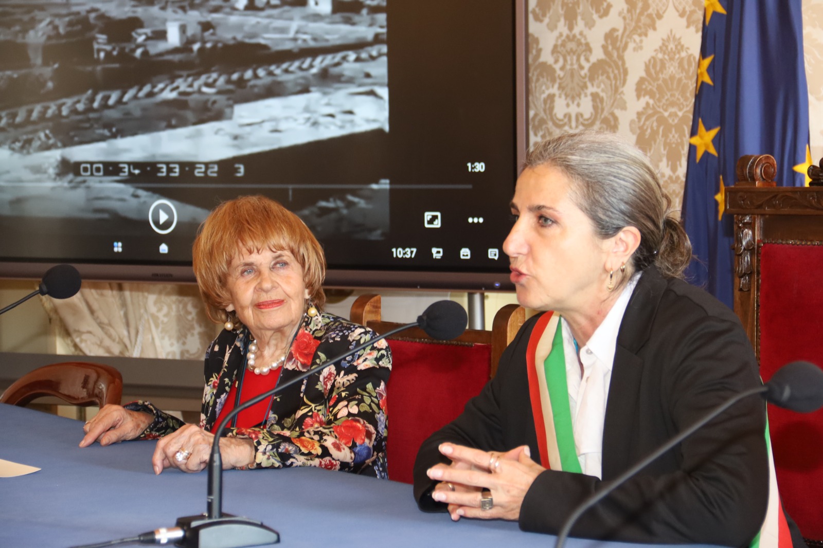 Conferimento medaglia ad Alessandro Rimini