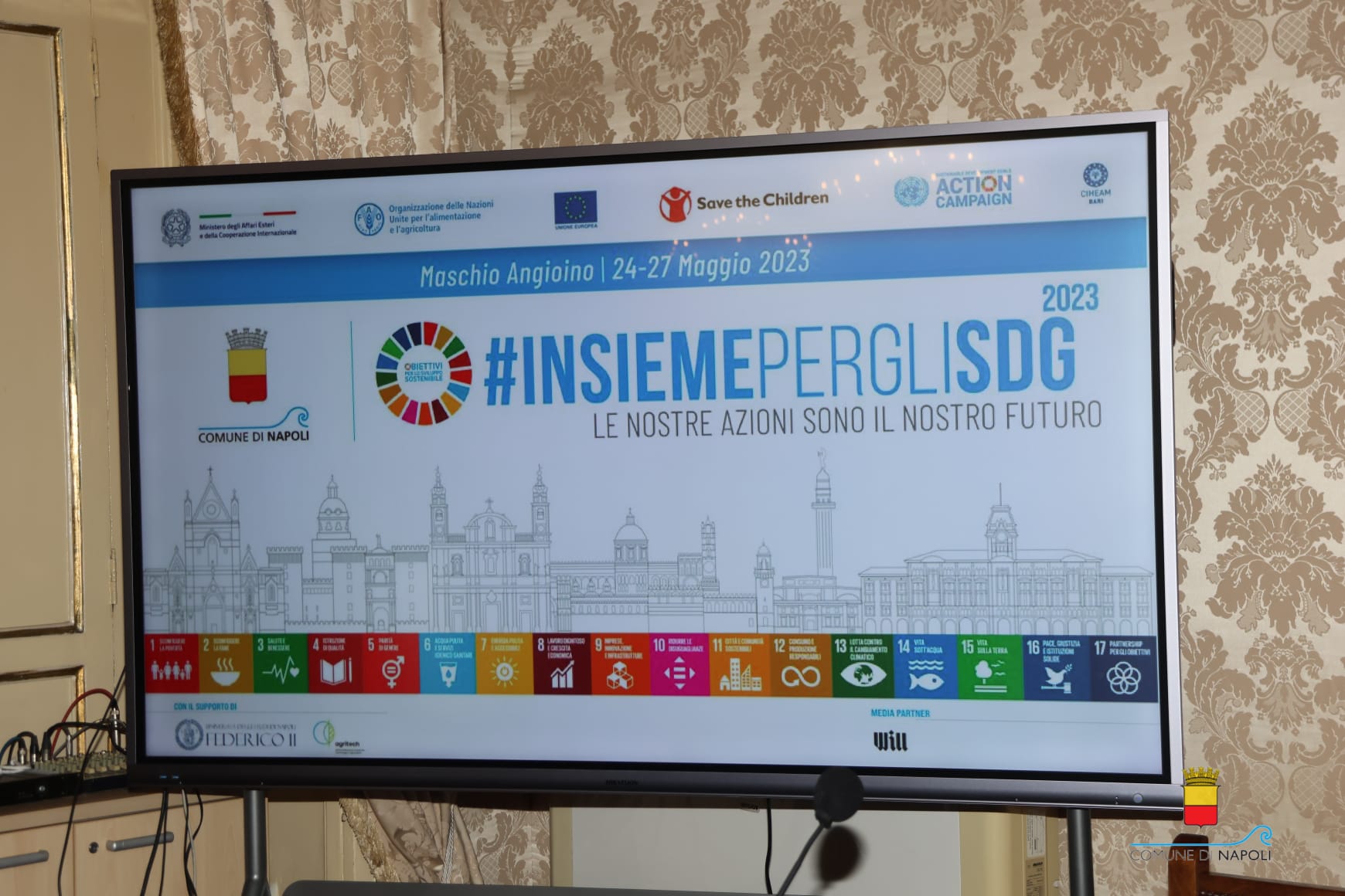 #InsiemepergliSDG riparte da Napoli