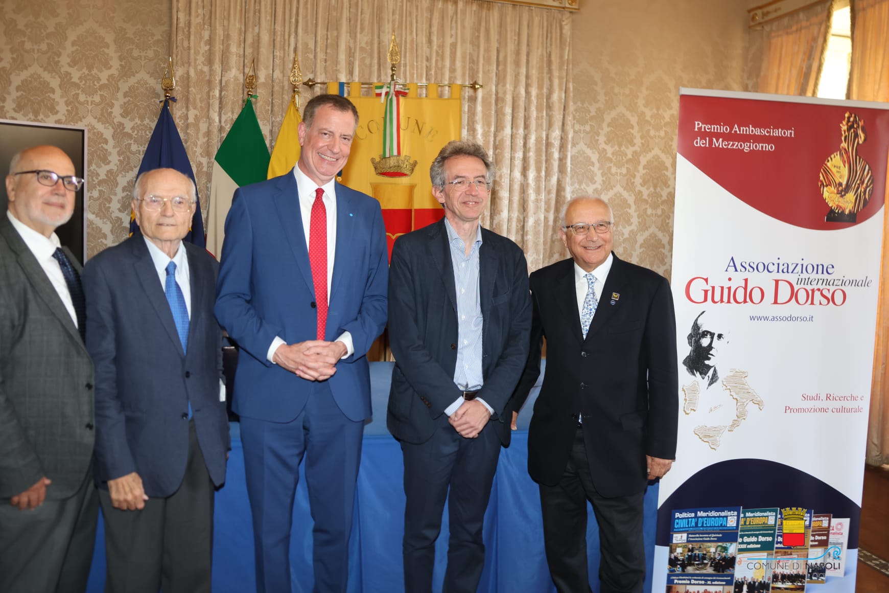 Il Premio Guido Dorso a Bill de Blasio