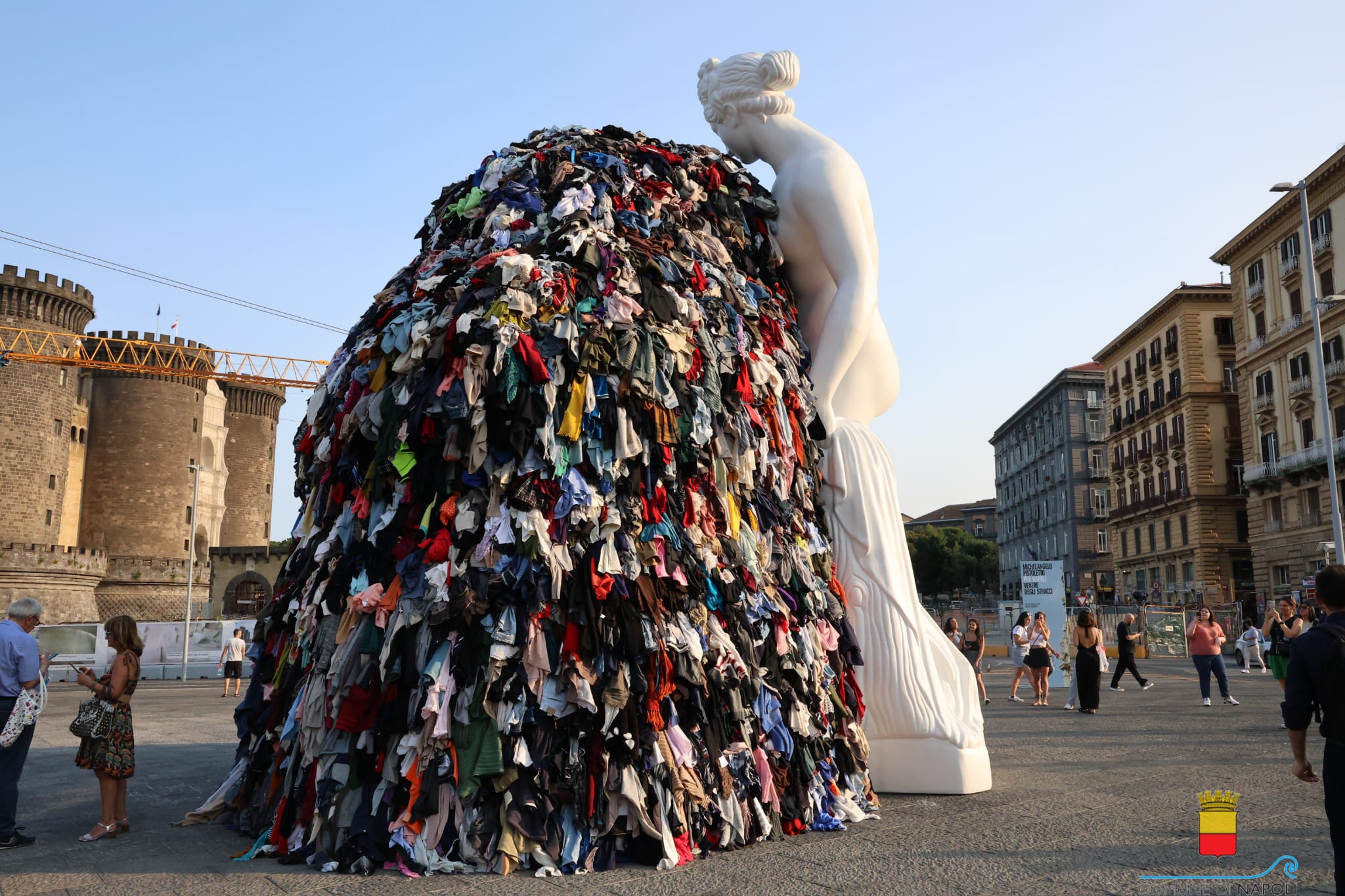 Pistoletto e la "Venere degli stracci"