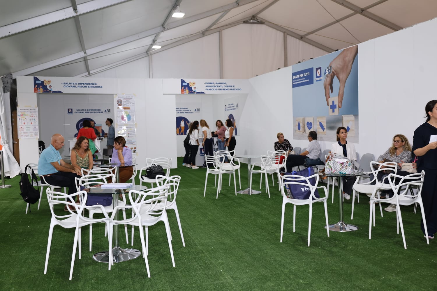 Inaugurato e rinviato a domenica 24 il Villaggio della Salute