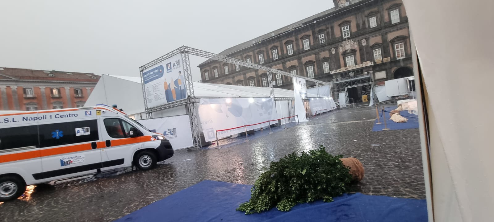 Inaugurato e rinviato a domenica 24 il Villaggio della Salute