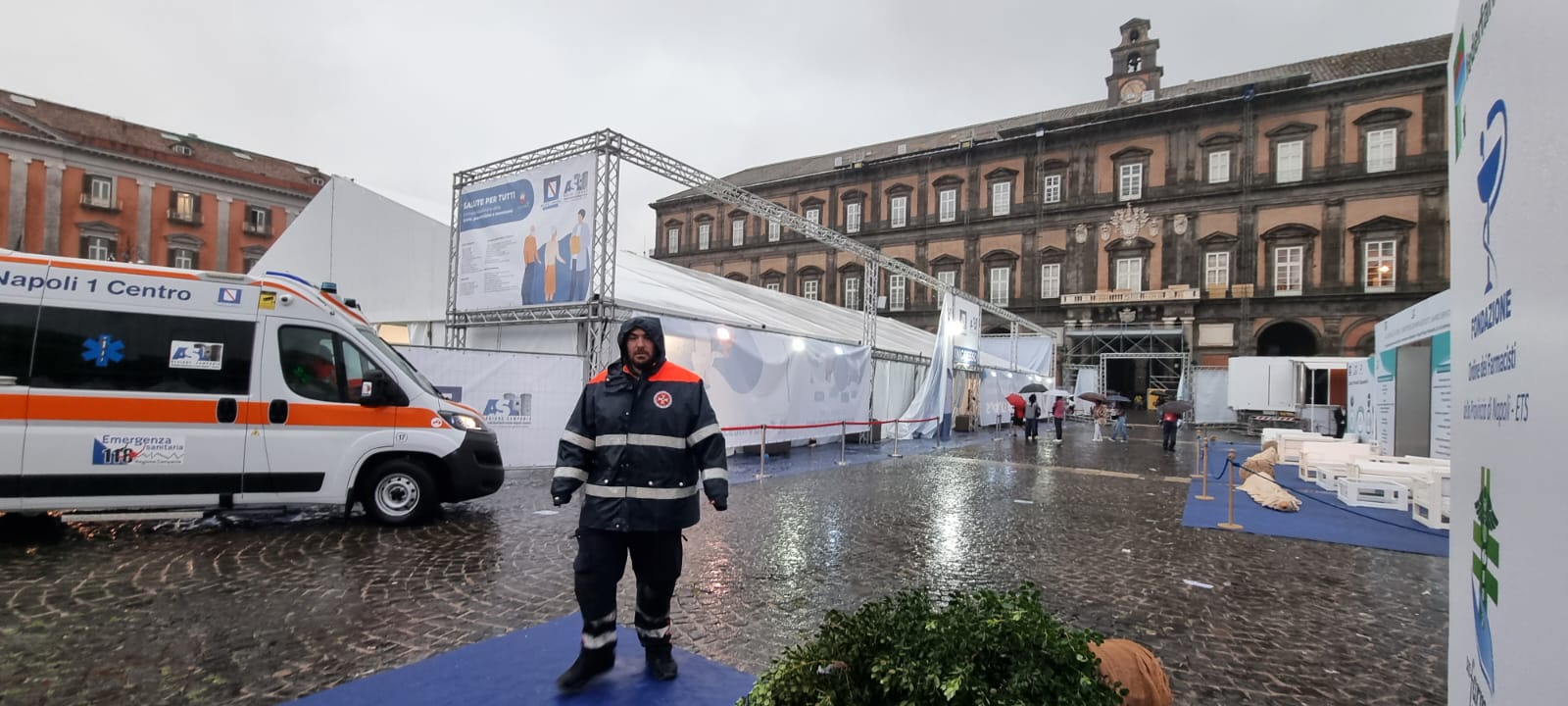 Inaugurato e rinviato a domenica 24 il Villaggio della Salute