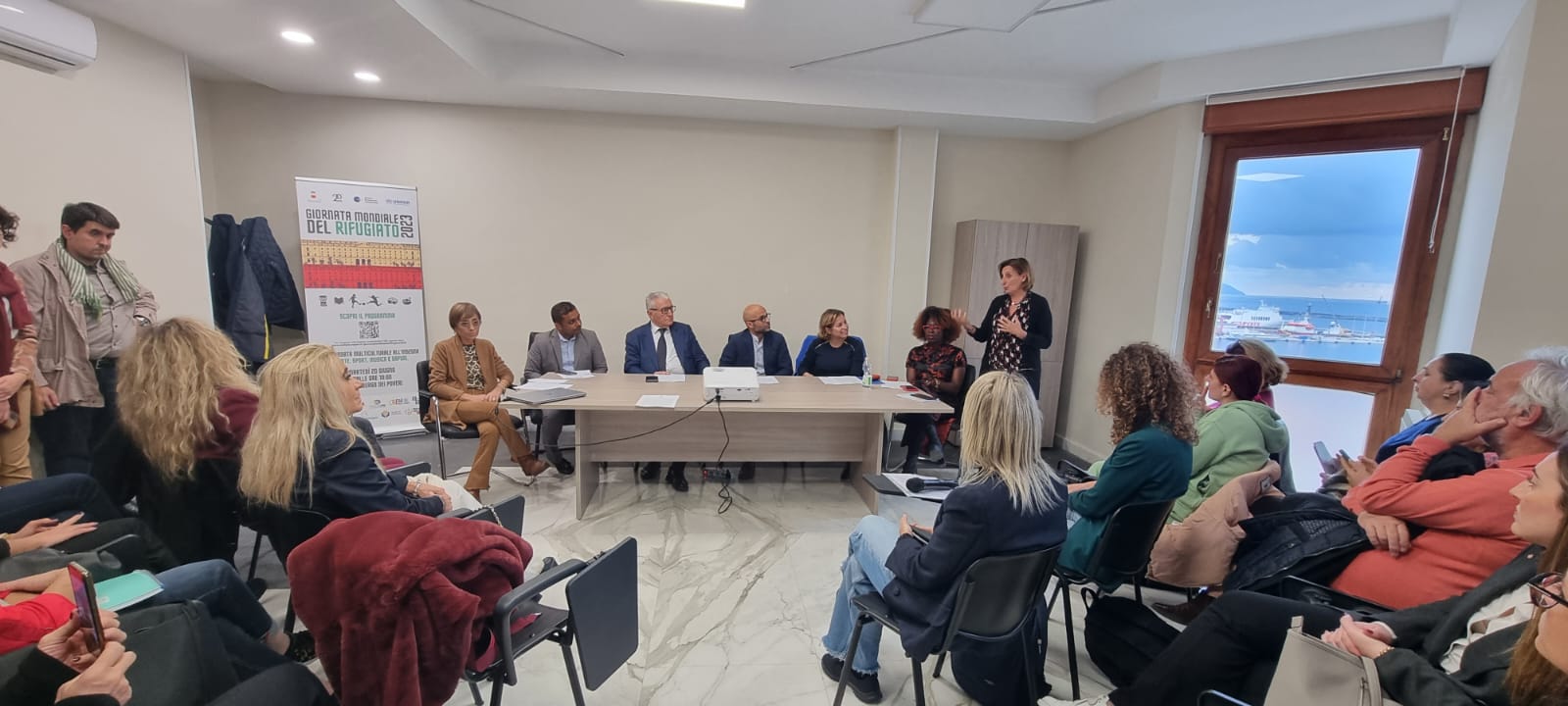 Inaugurazione sportello rifugiati e richiedenti asilo