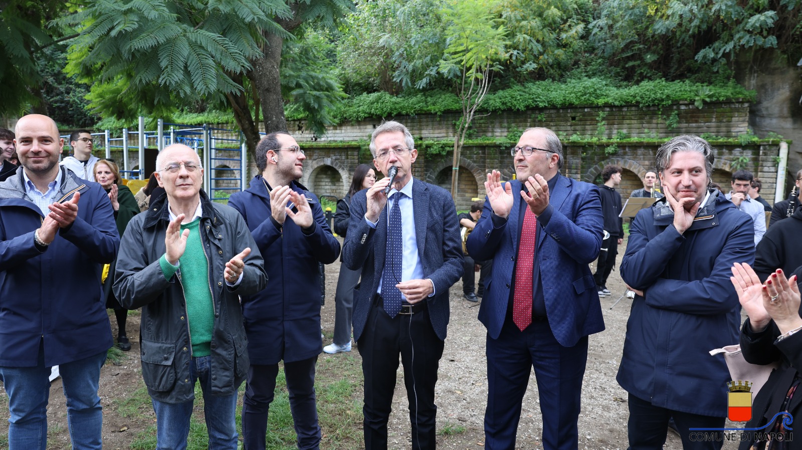 Inaugurato il parco Viviani