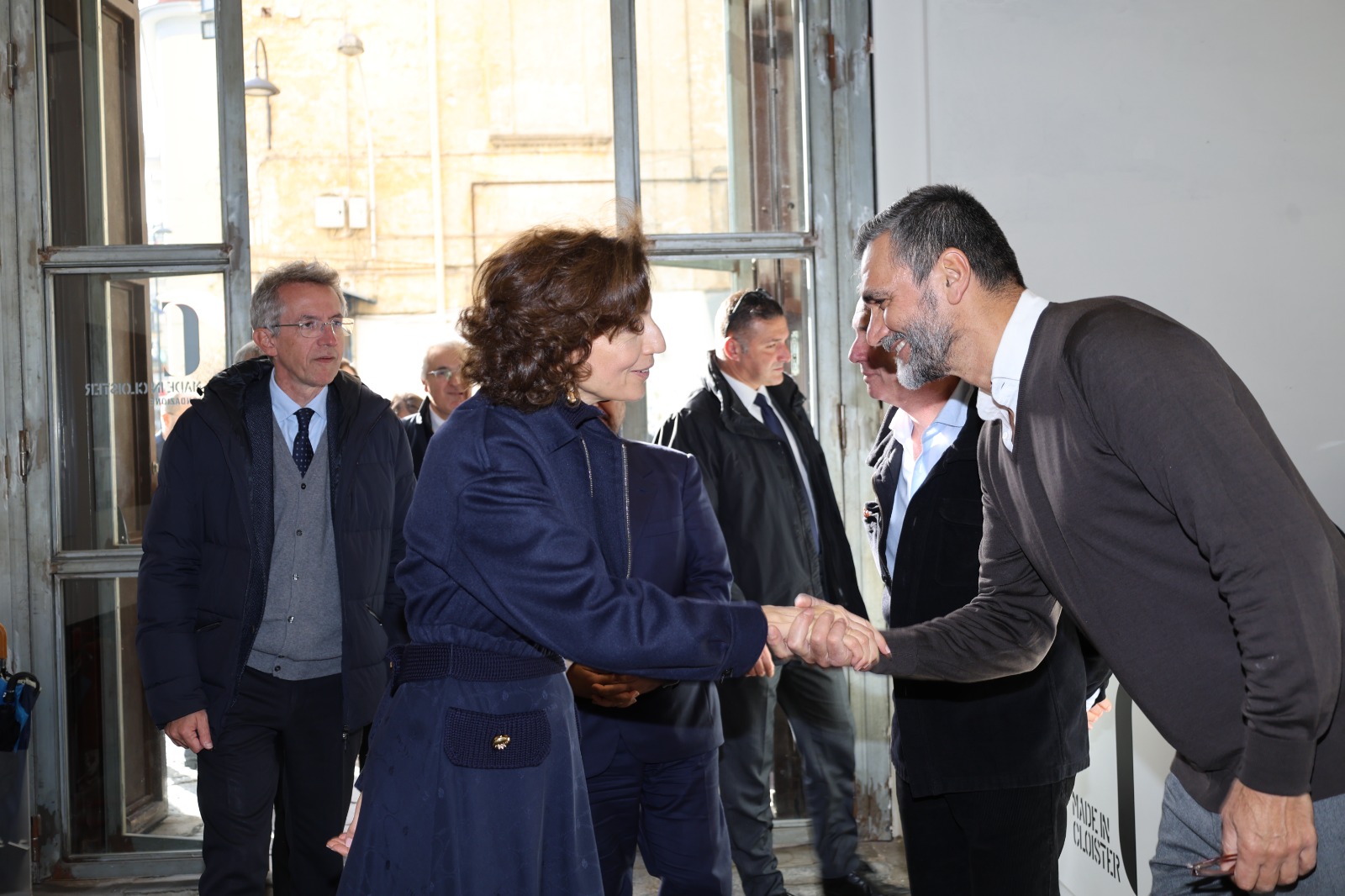 Visita della Direttrice generale dell'UNESCO Castel Capuano