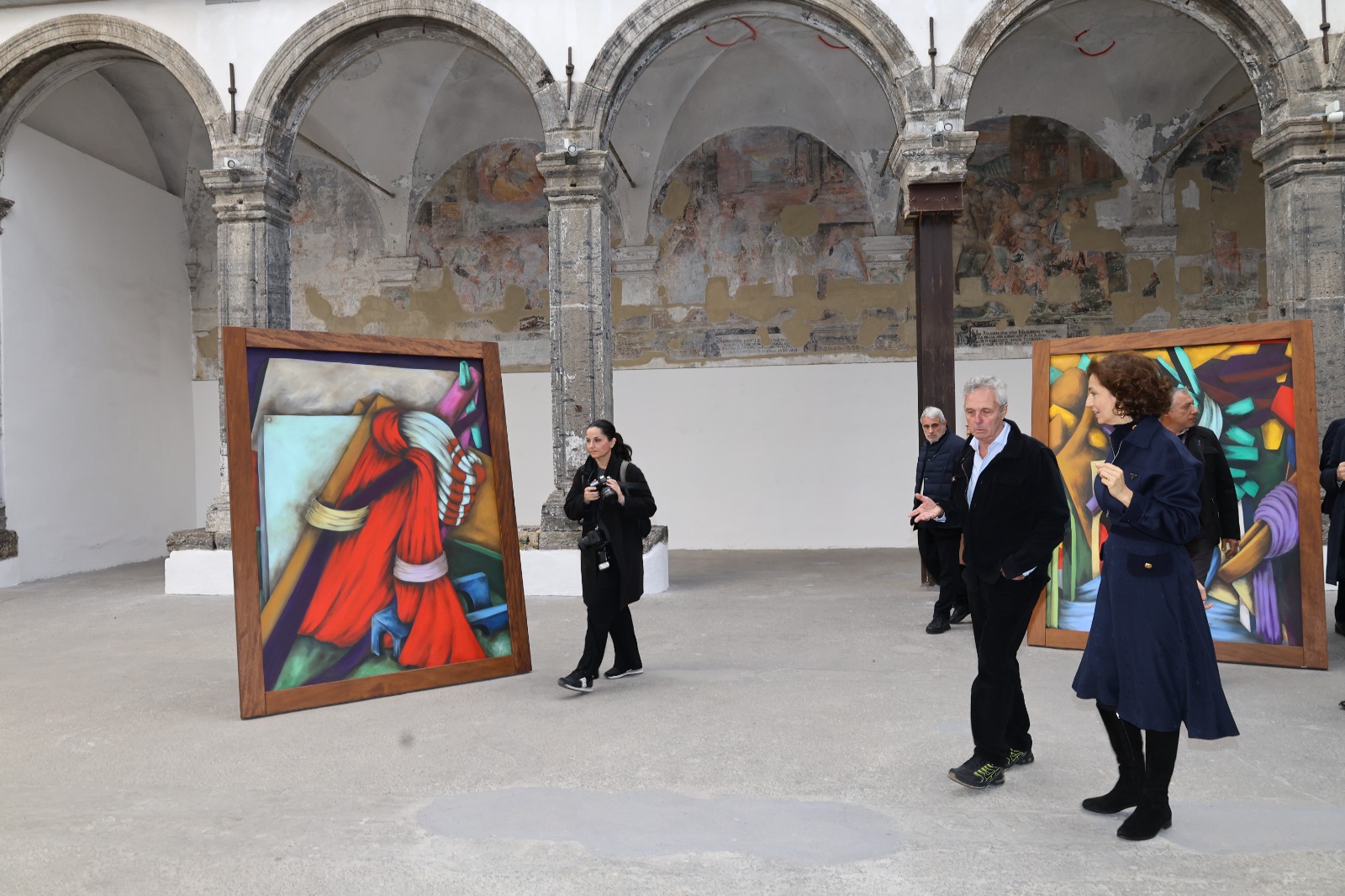 Visita della Direttrice generale dell'UNESCO Castel Capuano