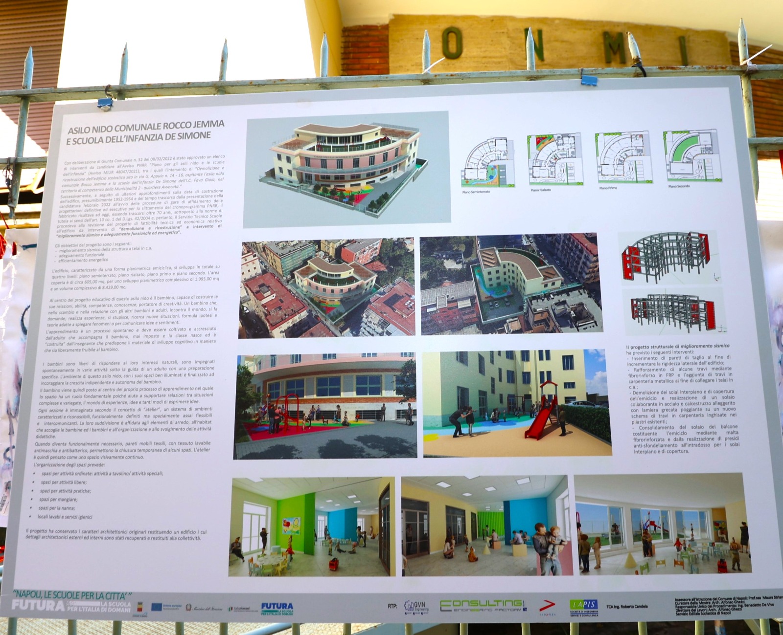 Nell’ex ECA inaugurato il nuovo asilo nido Rocco Jemma