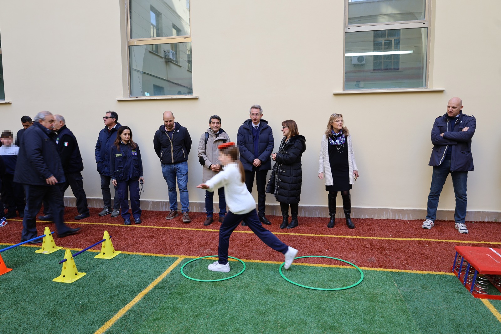 cortile scuola Leopardi