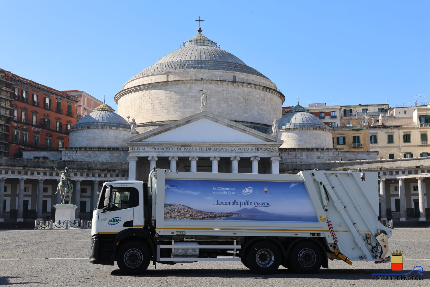 presentati i nuovi ispettori ambientali e i mezzi di Asia ad emissioni zero
