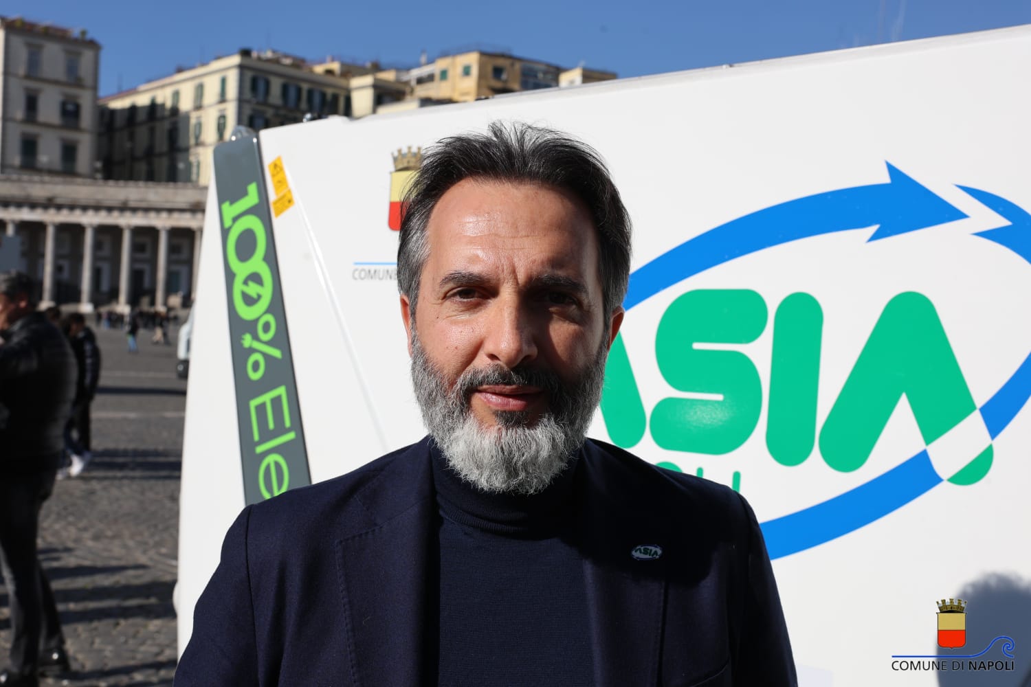 presentati i nuovi ispettori ambientali e i mezzi di Asia ad emissioni zero