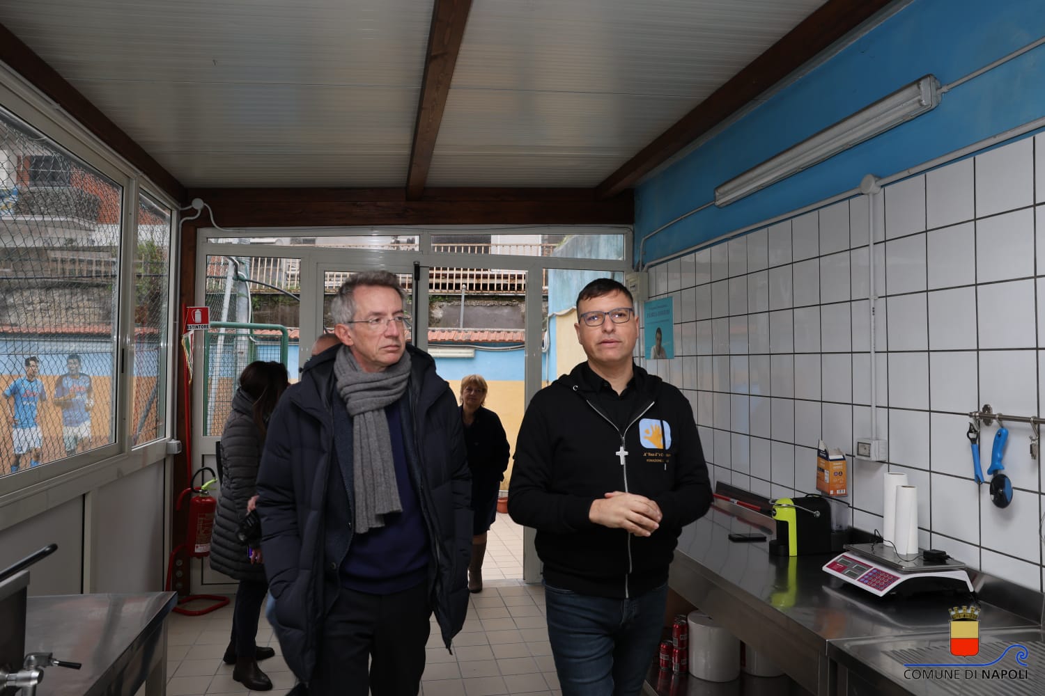 Il Sindaco Manfredi alla 'A Voce d’’e creature Onlus”