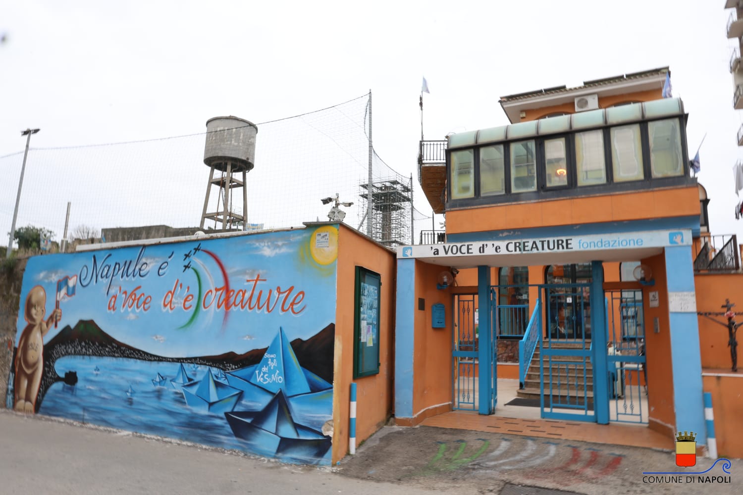 Il Sindaco Manfredi alla 'A Voce d’’e creature Onlus”