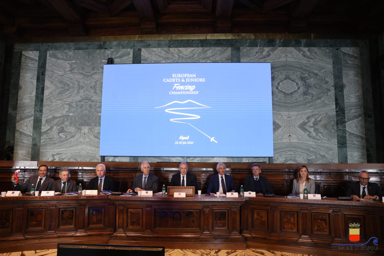 Presentati i Campionati europei giovanili di scherma