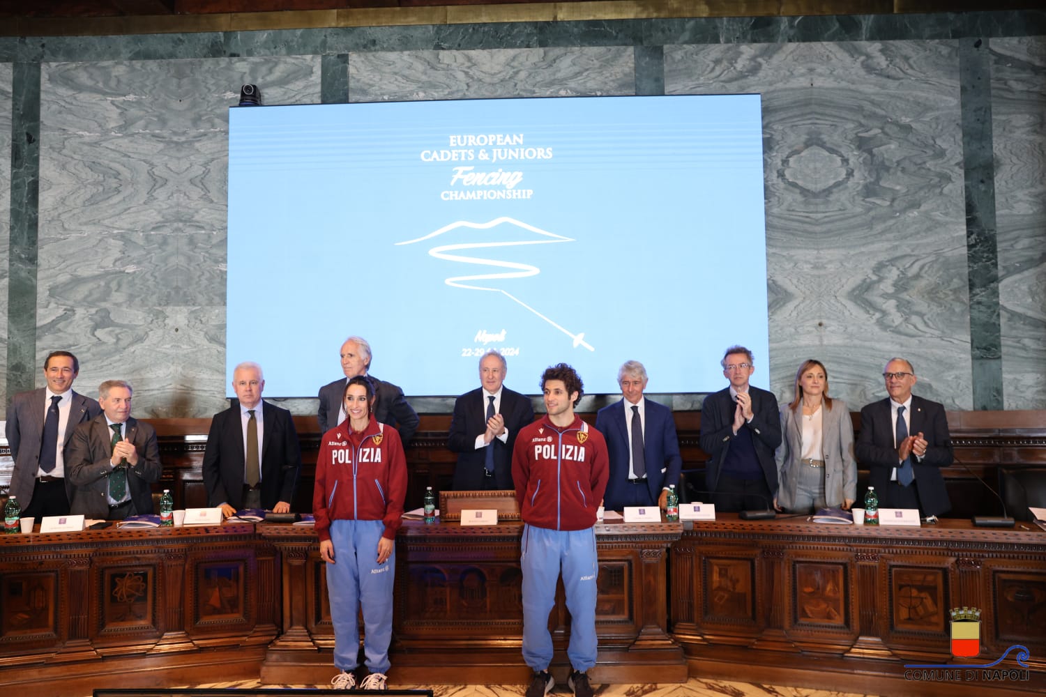 Presentati i Campionati europei giovanili di scherma
