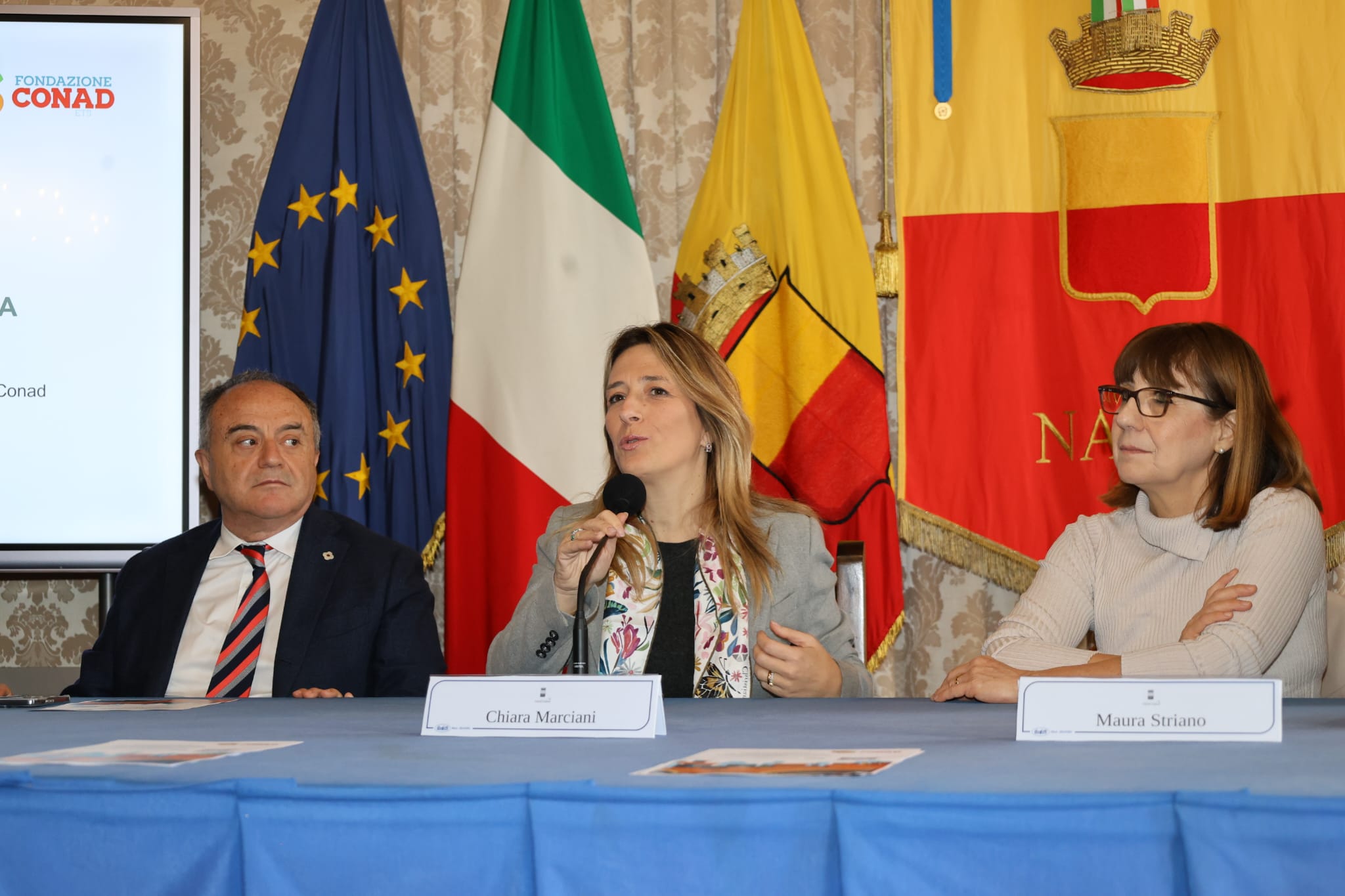 Presentazione del progetto "Sport never stop"