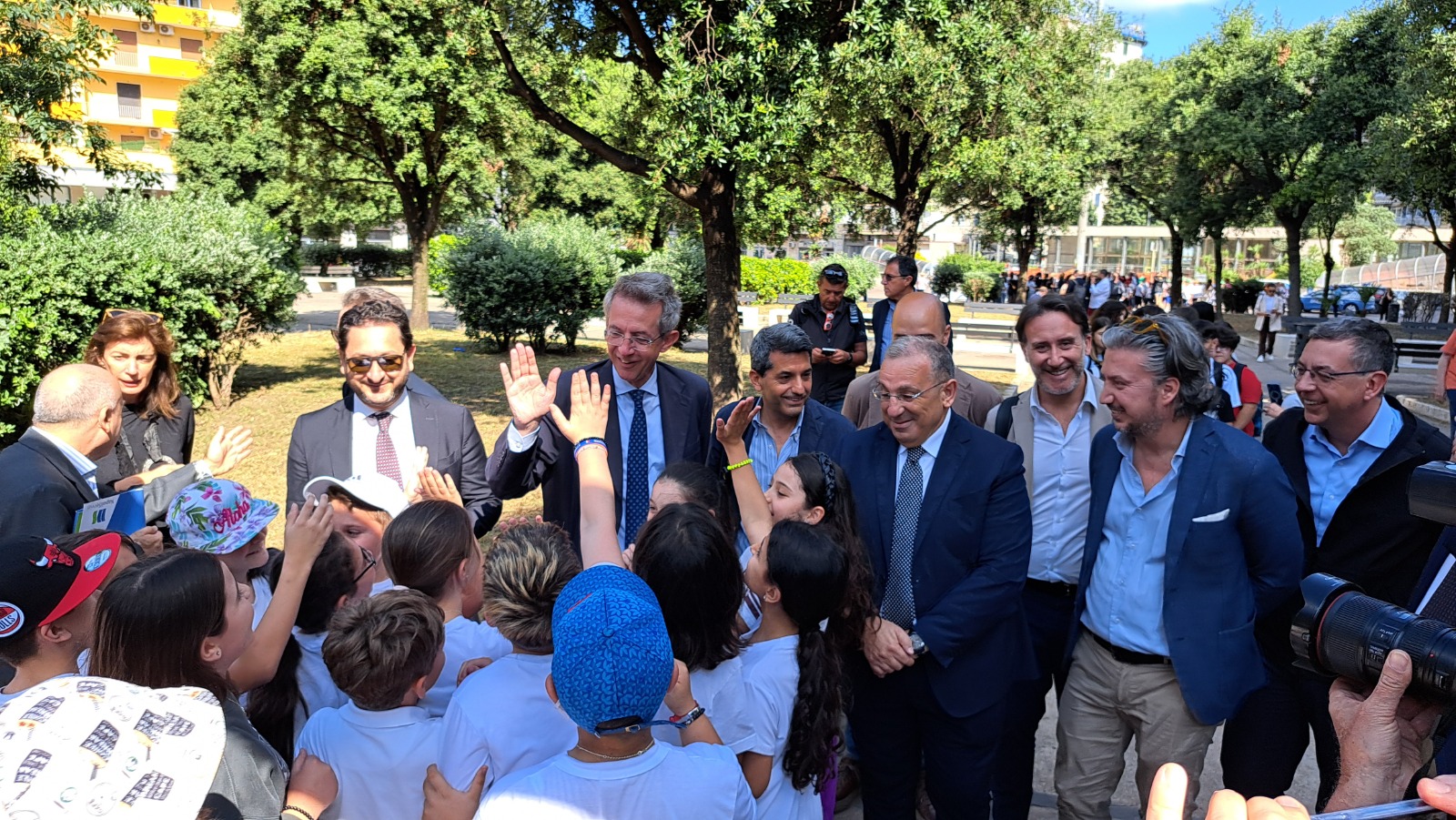 Completata la rifunzionalizzazione della fontana di piazza Italia