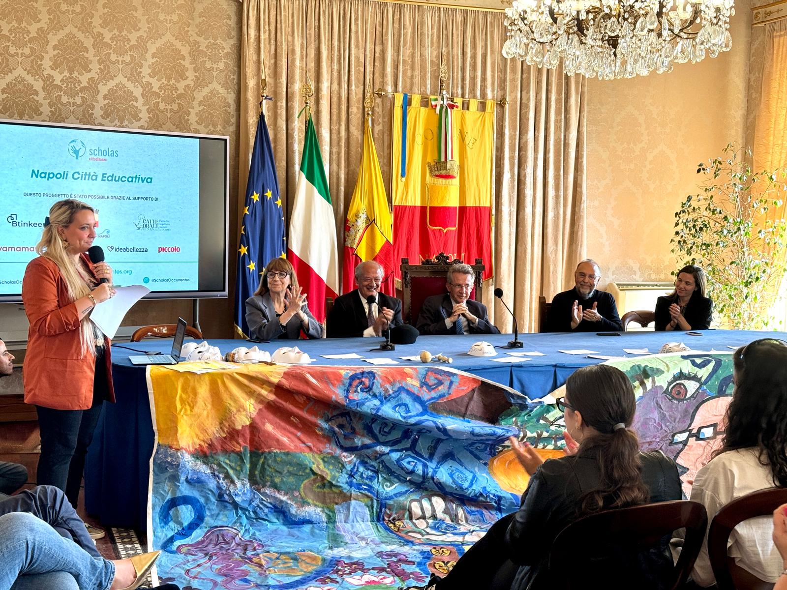 Napoli Città Educativa, presentati i risultati di un anno di attività