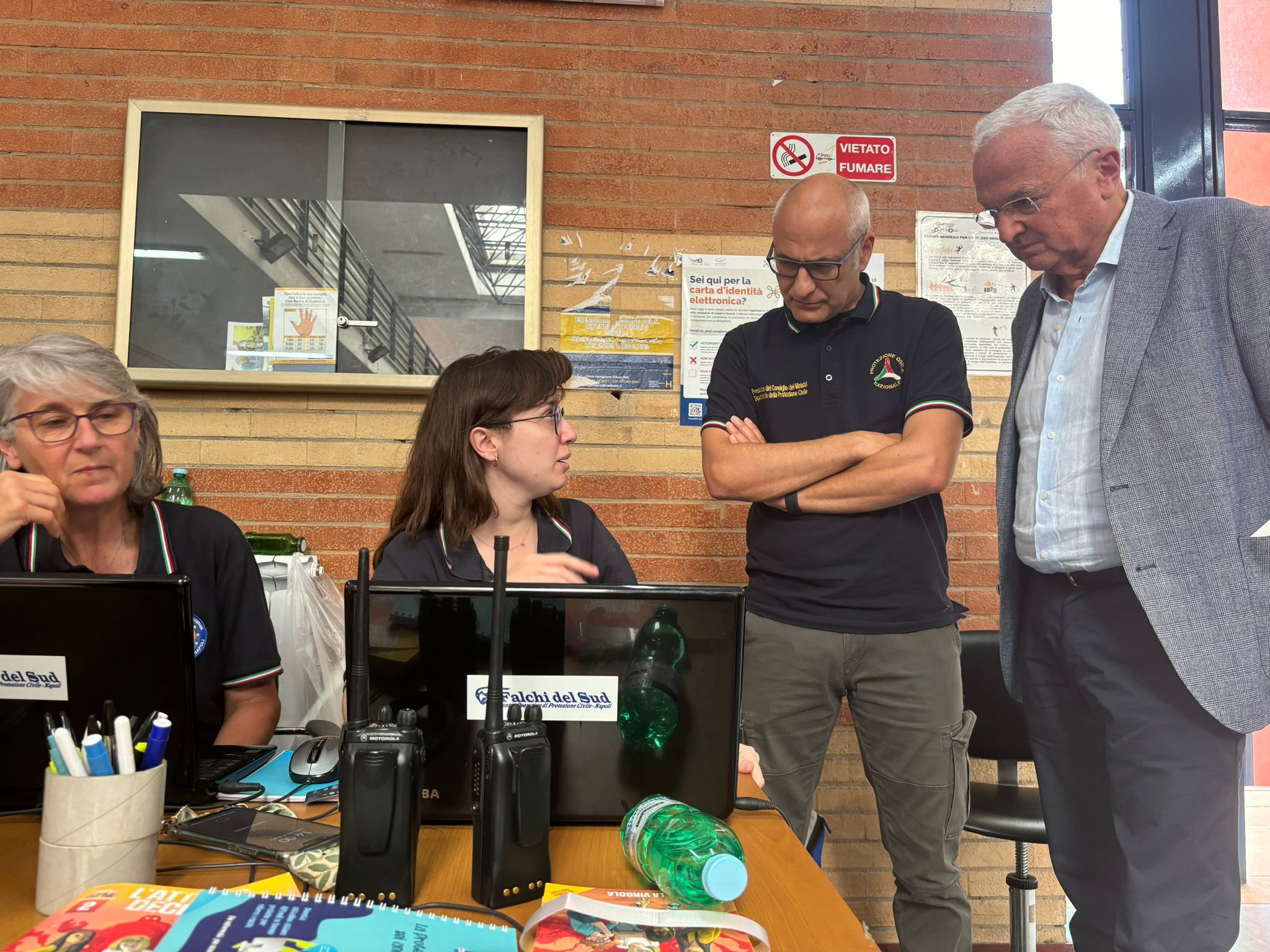 Esercitazione su bradisismo ai Campi Flegrei