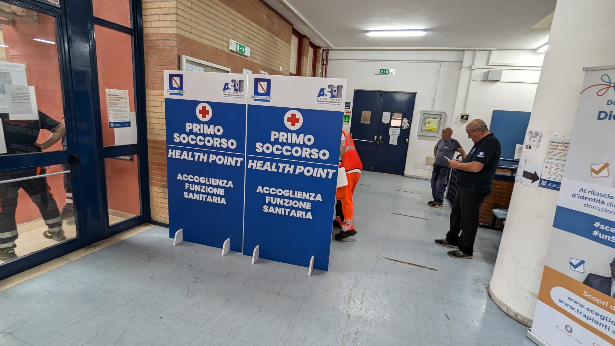 Esercitazione su bradisismo ai Campi Flegrei