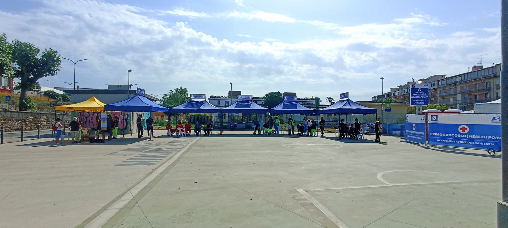 Esercitazione su bradisismo ai Campi Flegrei