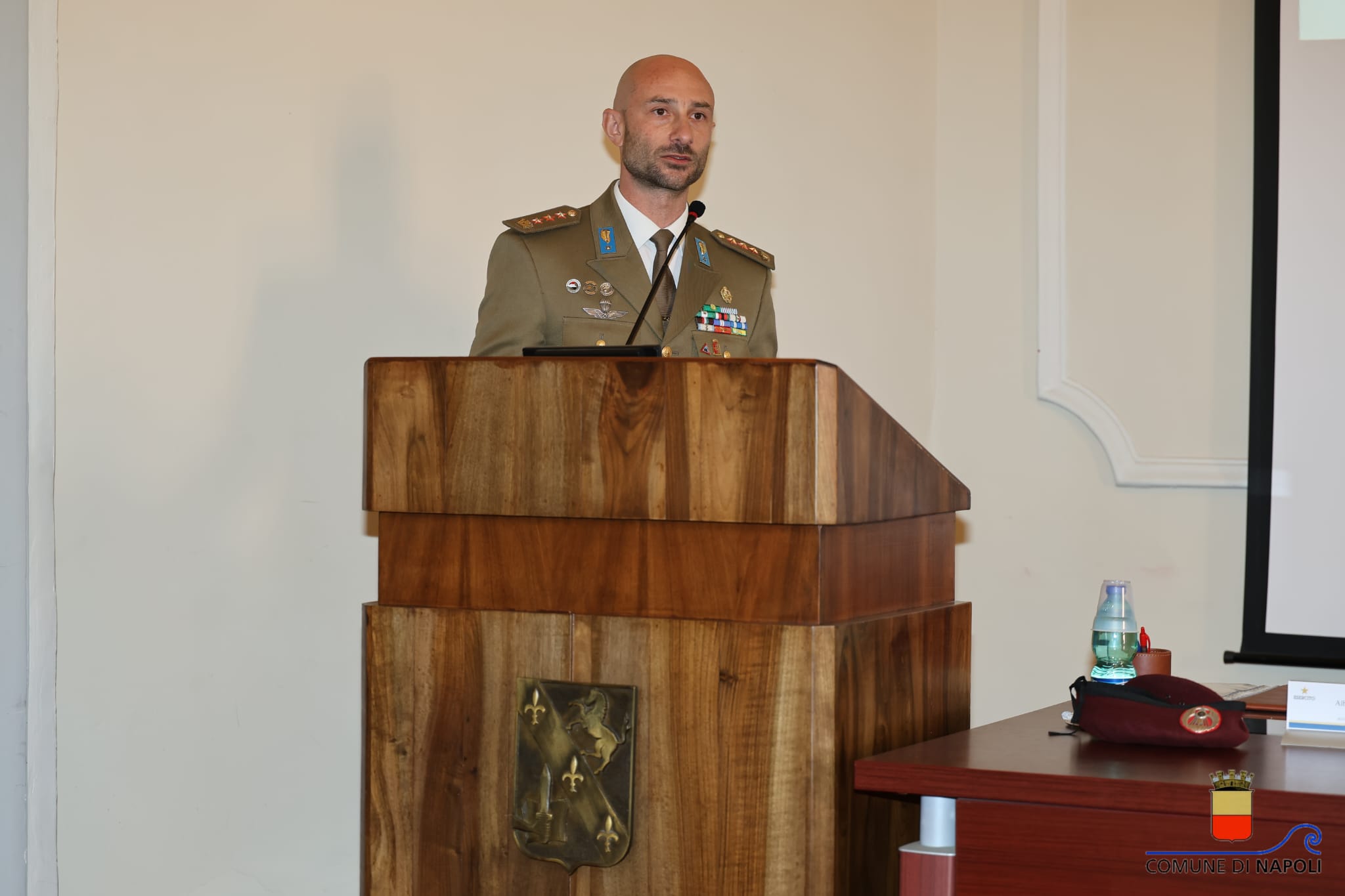 Nunziatella, cerimonia di presentazione della statua dell'allievo e del calendario 2025