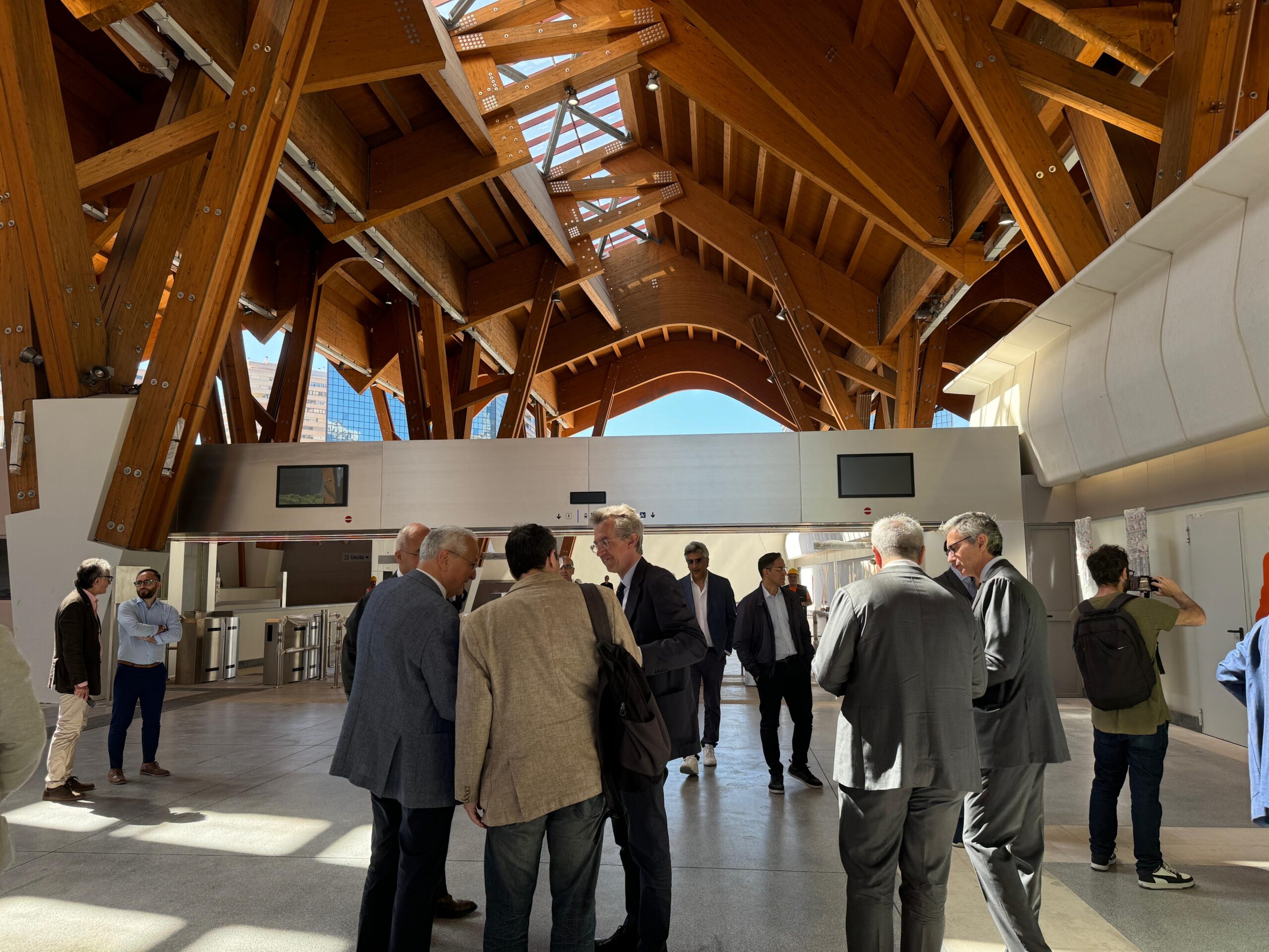 Completati le opere strutturali e gli impianti della stazione metro Centro Direzionale