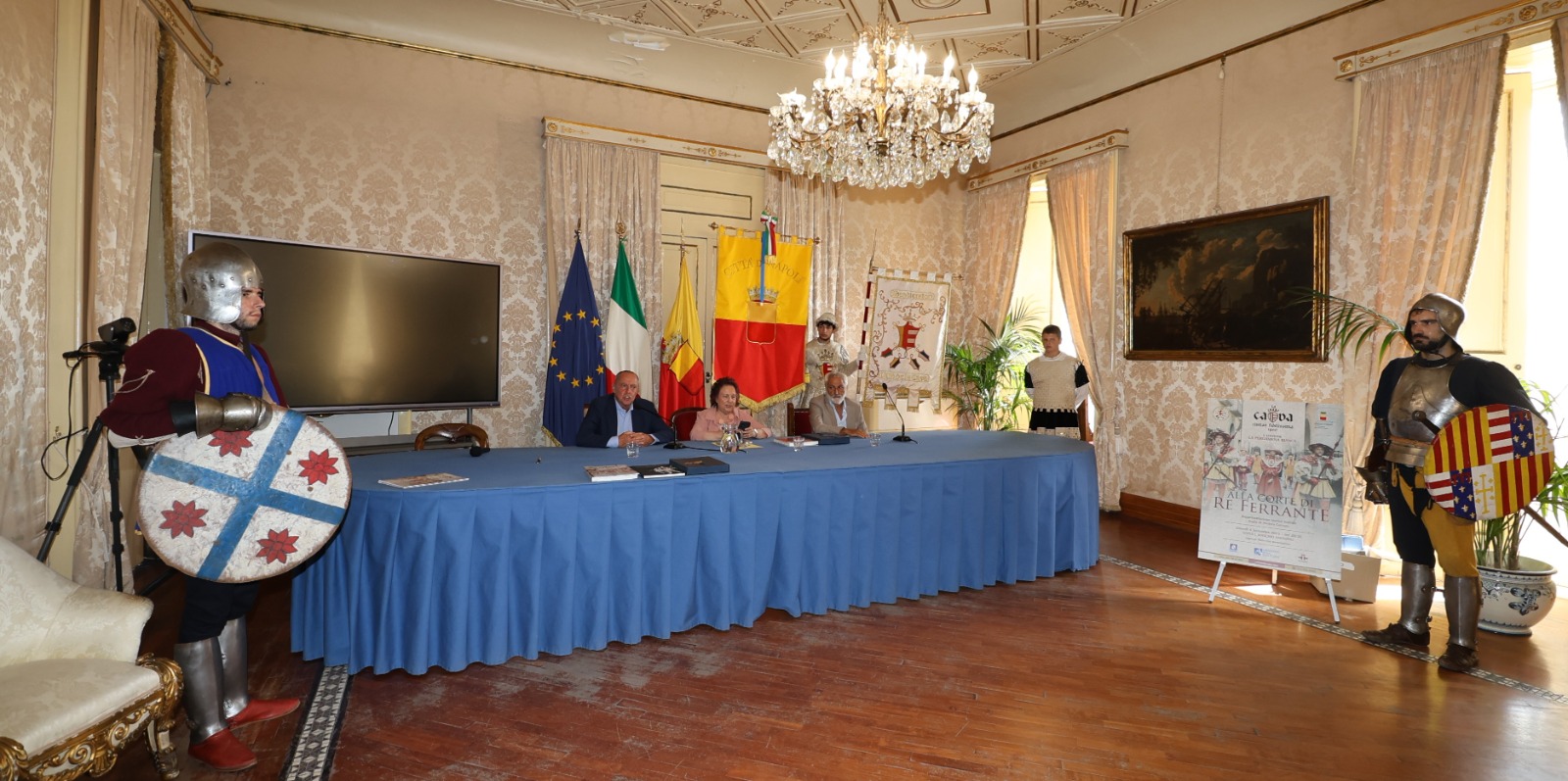 La Napoli di Ferrante d'Aragona e la fedeltà di Cava rivivono a Castel Nuovo