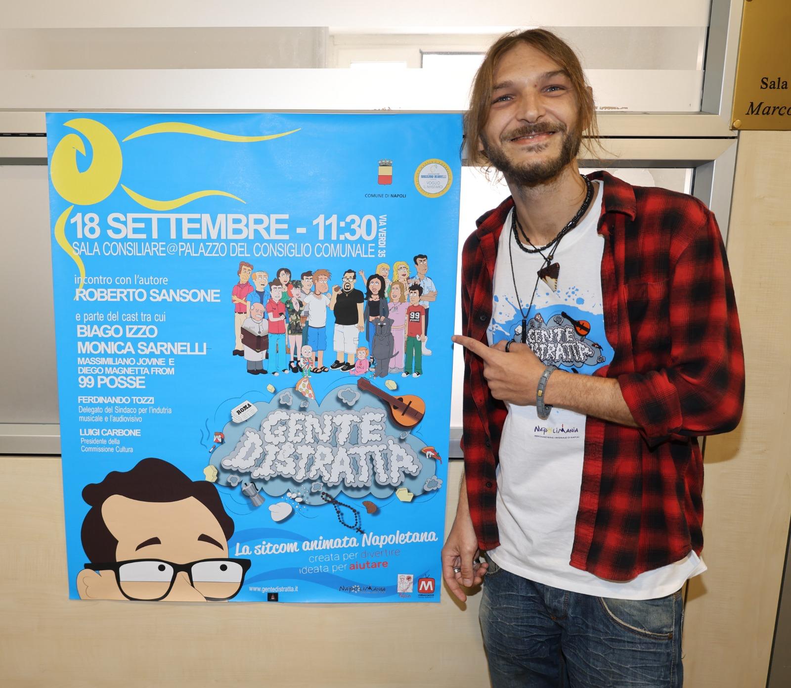 Presentata la sitcom animata “Gente Distratta”