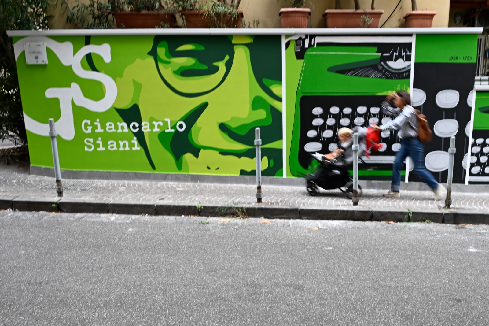Il Sindaco di Napoli alla cerimonia di commemorazione per Giancarlo Siani