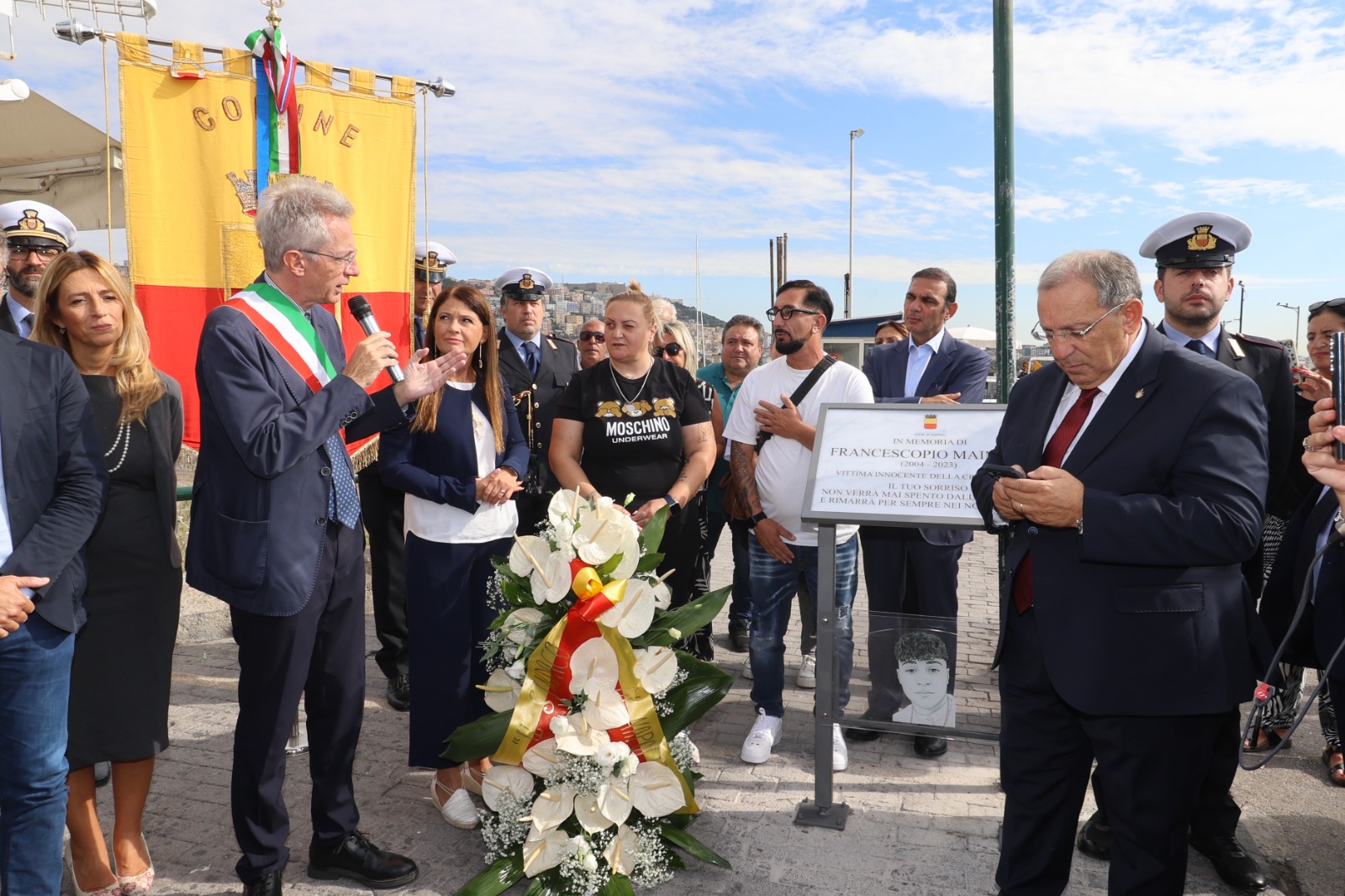 Svelata targa in memoria di Francescopio Maimone