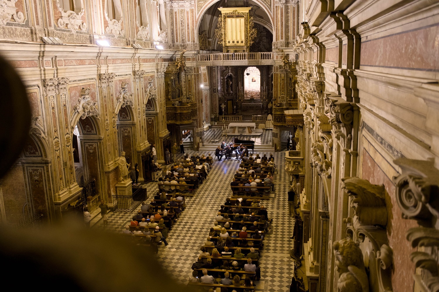 02 quartetto di Cremona_Michele Campanella_Basilica di maria Santissima del Carmine