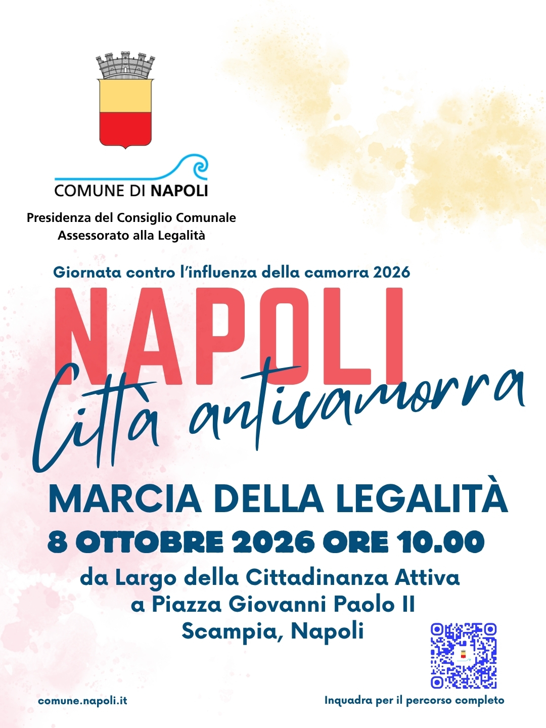 locandina marcia anticamorra